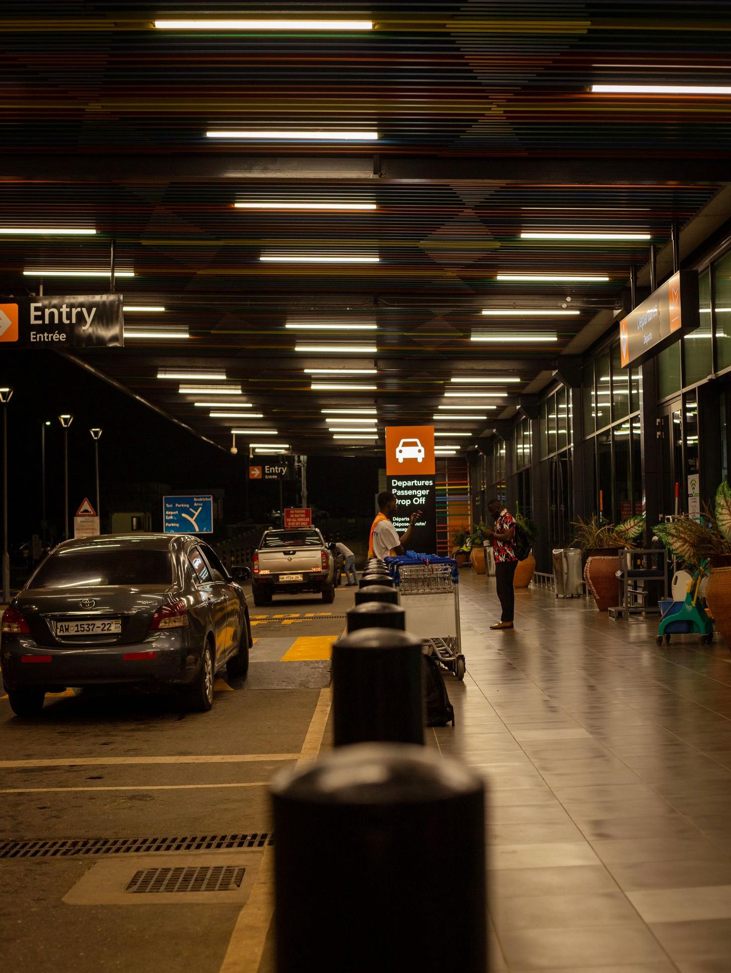 Luxury Hotel Drop-off Area
